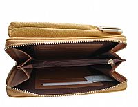 ΓΥΝΑΙΚΕΙΟ ΤΣΑΝΤΑΚΙ  ΜΕ ΘΗΚΗ ΓΙΑ ΤΟ ΚΙΝΗΤΟ ΚΙΤΡΙΝΟ ΧΡΩΜΑ ΜΕ ΚΛΙΠ