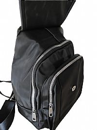 ΓΥΝΑΙΚΕΙΟ ΣΑΚΙΔΙΟ ΠΛΑΤΗΣ ΜΑΥΡΟ ΚΑΜΠΑΡΝΤΙΝΕ