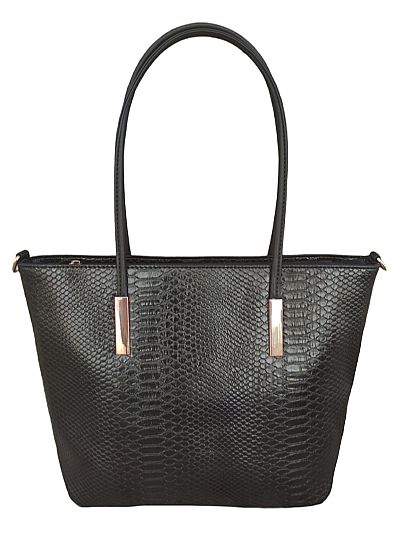 ΓΥΝΑΙΚΕΙΑ ΤΣΑΝΤΑ ΩΜΟΥ ΜΑΥΡΗ CROCO