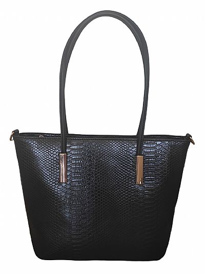 ΓΥΝΑΙΚΕΙΑ ΤΣΑΝΤΑ ΩΜΟΥ ΜΑΥΡΗ CROCO