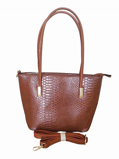 ΓΥΝΑΙΚΕΙΑ ΤΣΑΝΤΑ ΩΜΟΥ ΜΙΚΡΗ ΚΑΦΕ CROCO