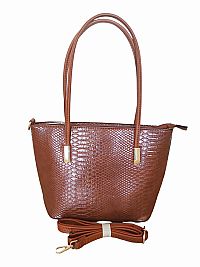 ΓΥΝΑΙΚΕΙΑ ΤΣΑΝΤΑ ΩΜΟΥ ΜΙΚΡΗ ΚΑΦΕ CROCO