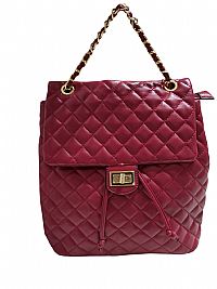 ΓΥΝΑΙΚΕΙΟ ΣΑΚΙΔΙΟ ΠΛΑΤΗΣ ΚΑΠΙΤΟΝΕ ΚΟΚΚΙΝΟ