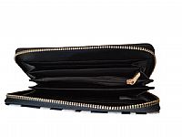 ΠΟΡΤΟΦΟΛΙ ΓΥΝΑΙΚΕΙΟ ANIMAL PRINT ΑΣΠΡΟΜΑΥΡΟ