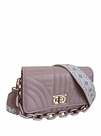 ΤΣΑΝΤΑΚΙ ΧΙΑΣΤΙ ΑΝΑΓΛΥΦΟ ΡΟΖ ΜΕ ΚΟΚΑΛΙΝΗ ΑΛΥΣΙΔΑ