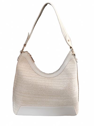 ΤΣΑΝΤΑ ΩΜΟΥ ΨΑΘΑ ΜΕ ΔΕΡΜΑΤΙΝΗ ΜΠΕΖ