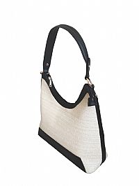 ΤΣΑΝΤΑ ΩΜΟΥ ΨΑΘΑ ΜΕ ΜΑΥΡΗ ΔΕΡΜΑΤΙΝΗ 