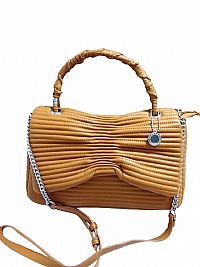 ΓΥΝΑΙΚΕΙΑ ΤΣΑΝΤΑ ΩΜΟΥ ΚΑΦΕ ΧΡΩΜΑ ΜΕ ΑΛΥΣΙΔΑ