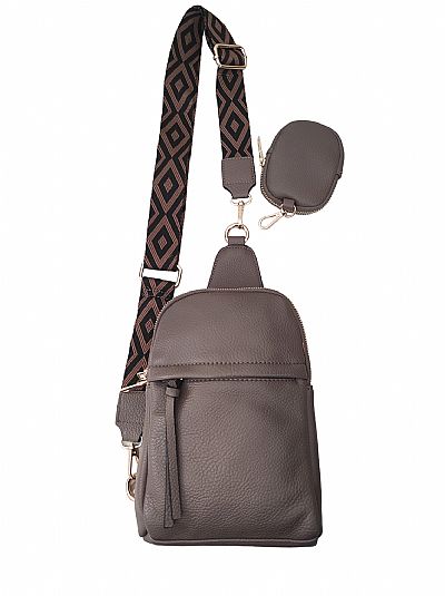 ΤΣΑΝΤΑ ΧΙΑΣΤΙ ΜΕ ΙΜΑΝΤΑ ΚΑΙ ΠΟΡΤΟΦΟΛΑΚΙ ΚΑΦΕ ΣΚΟΥΡΟ ΧΡΩΜΑ