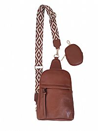 ΤΣΑΝΤΑ ΧΙΑΣΤΙ ΜΕ ΙΜΑΝΤΑ ΚΑΙ ΠΟΡΤΟΦΟΛΑΚΙ ΚΑΦΕ ΧΡΩΜΑ