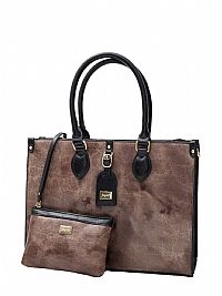 ΓΥΝΑΙΚΕΙΑ ΤΣΑΝΤΑ ΩΜΟΥ ΚΑΦΕ ΜΕ ΜΑΥΡΟ FRAGOLA