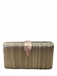 ΒΡΑΔΙΝΟ ΤΣΑΝΤΑΚΙ ΦΑΚΕΛΟΣ CLUTS ΧΡΥΣΟ ΜΕ ΦΥΛΟ