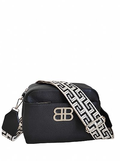 ΓΥΝΑΙΚΕΙΟ ΤΣΑΝΤΑΚΙ ΧΙΑΣΤΙ ΜΕ ΙΜΑΝΤΑ ΜΑΙΑΝΔΡΟ ΜΑΥΡΟ