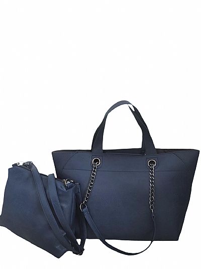 ΓΥΝΑΙΚΕΙΑ ΤΣΑΝΤΑ ΩΜΟΥ ΧΕΙΡΟΣ ΜΠΛΕ ΣΕΤ ΜΕ ΝΕΣΕΣΕΡ