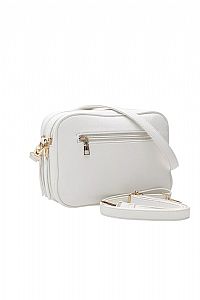 ΓΥΝΑΙΚΕΑ ΤΣΑΝΤΑ ΧΙΑΣΤΙ ΛΕΥΚΗ ΜΕ ΑΣΠΡΟΜΑΥΡΗ ΚΟΡΔΕΛΑ FRAGOLA