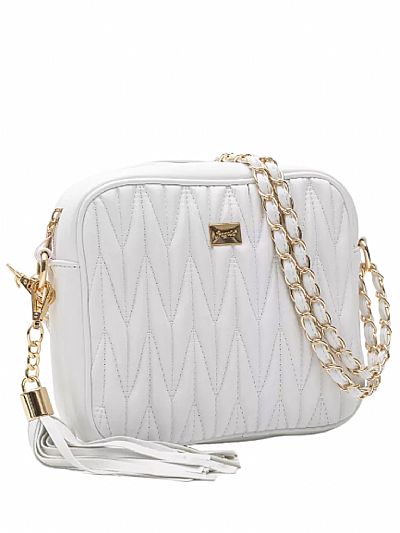 ΓΥΝΑΙΚΕΙΑ ΤΣΑΝΤΑ ΧΙΑΣΤΙ ΤΕΤΡΑΓΩΝΗ ΛΕΥΚΗ FRAGOLA