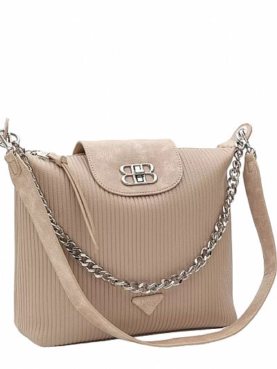 ΓΥΝΑΙΚΕΙΑ ΤΣΑΝΤΑ ΩΜΟΥ FRAGOLA NUDE ΜΕ ΑΛΥΣΙΔΑ