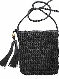 ΓΥΝΑΙΚΕΙΟ ΤΣΑΝΤΑΚΙ ΧΙΑΣΤΙ ΨΑΘΙΝΟ ΜΑΥΡΟ