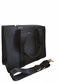 ΓΥΝΑΙΚΕΙΑ ΤΣΑΝΤΑ ΩΜΟΥ ΜΑΥΡΗ ΜΕ ΙΜΑΝΤΕΣ