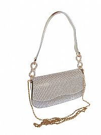 ΓΥΝΑΙΚΕΙΟ ΤΣΑΝΤΑΚΙ ΒΡΑΔΙΝΟ ΧΡΥΣΟ  ΜΕ ΣΤΡΑΣ