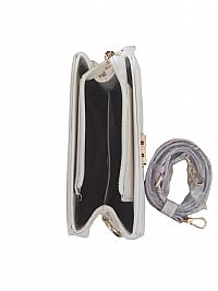 ΔΙΧΡΩΜΗ ΤΣΑΝΤΑ ΧΙΑΣΤΙ ΛΙΛΑ IVORY