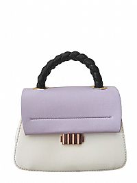 ΔΙΧΡΩΜΗ ΤΣΑΝΤΑ ΧΙΑΣΤΙ ΛΙΛΑ IVORY