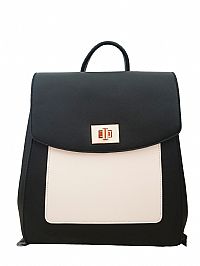 ΓΥΝΑΙΚΕΙΟ ΣΑΚΙΔΙΟ ΠΛΑΤΗΣ ΜΑΥΡΟ ΜΕ ΜΠΕΖ