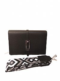 ΓΥΝΑΙΚΕΙΟ ΤΣΑΝΤΑΚΙ ΜΑΥΡΟ ΔΙΠΛΟ ΧΙΑΣΤΙ ΜΕ ΙΜΑΝΤΑ