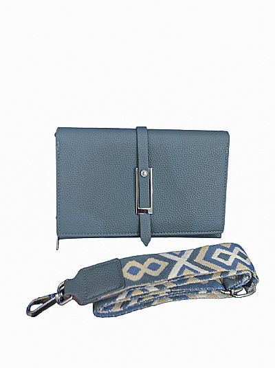 ΓΥΝΑΙΚΕΙΟ ΤΣΑΝΤΑΚΙ ΜΠΛΕ ΔΙΠΛΟ ΧΙΑΣΤΙ ΜΕ ΙΜΑΝΤΑ