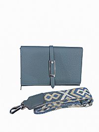 ΓΥΝΑΙΚΕΙΟ ΤΣΑΝΤΑΚΙ ΜΠΛΕ ΔΙΠΛΟ ΧΙΑΣΤΙ ΜΕ ΙΜΑΝΤΑ