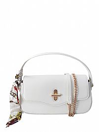 ΓΥΝΑΙΚΕΙΑ ΤΣΑΝΤΑ ΧΙΑΣΤΙ ΛΕΥΚΗ ΜΕ ΦΟΥΛΑΡΙ