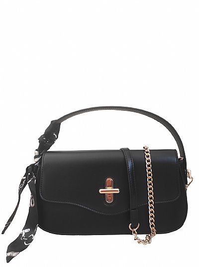 ΓΥΝΑΙΚΕΙΑ ΤΣΑΝΤΑ ΧΙΑΣΤΙ ΜΑΥΡΗ ΜΕ ΦΟΥΛΑΡΙ