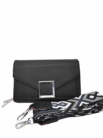 ΓΥΝΑΙΚΕΙΟ ΤΣΑΝΤΑΚΙ ΜΑΥΡΟ ΔΙΠΛΟ ΧΙΑΣΤΙ ΜΕ ΙΜΑΝΤΑ