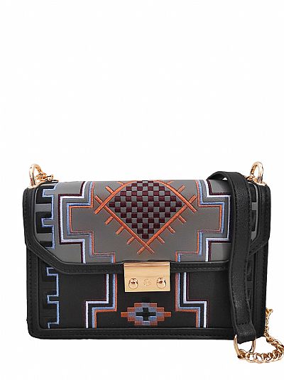 ΓΥΝΑΙΚΕΙΑ ΤΣΑΝΤΑ ΧΙΑΣΤΙ ΜΑΥΡΗ ΜΕ ΣΧΕΔΙΑ ΚΑΙ ΑΛΥΣΙΔΑ