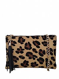 ΔΕΡΜΑΤΙΝΗ ΤΣΑΝΤΑ ΧΙΑΣΤΙ ΜΕ ΓΟΥΝΙΤΣΑ ΜΠΡΟΣΤΑ ANIMAL PRINT 