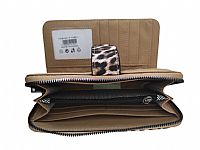 ΓΥΝΑΙΚΕΙΟ ΠΟΡΤΟΦΟΛΙ ANIMAL PRINT ΜΠΕΖ