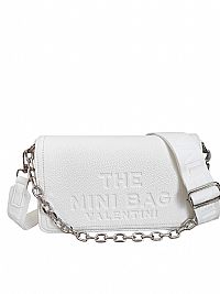  ΓΥΝΑΙΚΕΙΑ ΤΣΑΝΤΑ ΧΙΑΣΤΙ ΛΕΥΚΗ ΜΕ ΑΣΗΜΙ ΑΛΥΣΙΔΑ