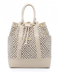 ΓΥΝΑΙΚΕΙΟ ΣΑΚΙΔΙΟ ΠΛΑΤΗΣ ΜΕ ΖΑΚΑΡ ΜΑΙΑΝΔΡΟ ΜΠΕΖ ΓΚΡΙ