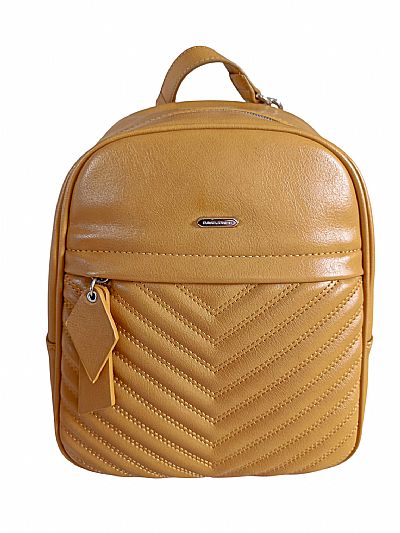 ΣΑΚΙΔΙΟ DAVID JONES ΣΚΟΥΡΟ ΚΙΤΡΙΝΟ ΧΡΩΜΑ