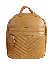 ΣΑΚΙΔΙΟ DAVID JONES ΣΚΟΥΡΟ ΚΙΤΡΙΝΟ ΧΡΩΜΑ