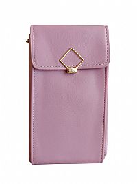 ΓΥΝΑΙΚΕΙΟ ΠΟΡΤΟΦΟΛΙ-ΤΣΑΝΤΑΚΙ  ΜΕ ΘΗΚΗ ΓΙΑ ΚΙΝΗΤΟ ΡΟΖ ΣΚΟΥΡΟ