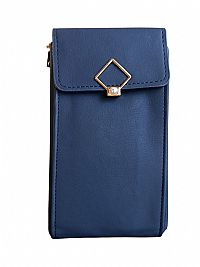 ΓΥΝΑΙΚΕΙΟ ΠΟΡΤΟΦΟΛΙ-ΤΣΑΝΤΑΚΙ  ΜΕ ΘΗΚΗ ΓΙΑ ΚΙΝΗΤΟ ΜΠΛΕ ΣΚΥΡΟ