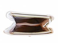 ΓΥΝΑΙΚΕΙΟ ΣΑΚΙΔΙΟ ΠΛΑΤΗΣ ΑΣΠΡΟΜΑΥΡΟ ΜΕ ΣΧΕΔΙΑ