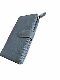 ΓΥΝΑΙΚΕΙΟ ΠΟΡΤΟΦΟΛΙ ΜΠΛΕ ΧΡΩΜΑ