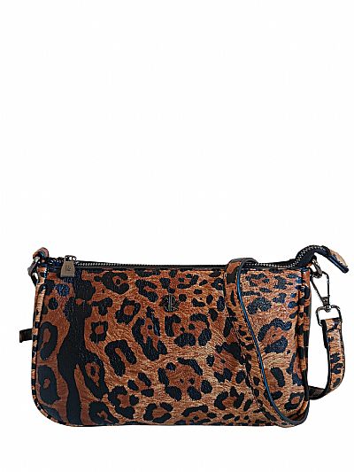 ΓΥΝΑΙΚΕΙΑ ΤΣΑΝΤΑ ΧΙΑΣΤΙ ANIMAL PRINT ΚΑΦΕ 