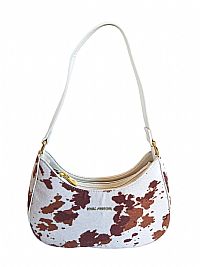 ΓΥΝΑΙΚΕΙΑ ΤΣΑΝΤΑ ΩΜΟΥ ΜΙΚΡΗ ANIMAL PRINT ΛΕΥΚΗ