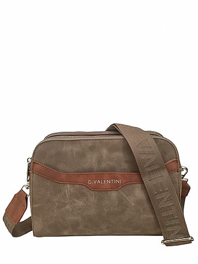 ΓΥΝΑΙΚΕΙΑ ΤΣΑΝΤΑ ΧΙΑΣΤΙ TAUPE ΜΕ ΙΜΑΝΤΑ