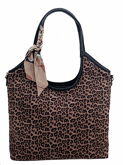 ΓΥΝΑΙΚΕΙΑ ΤΣΑΝΤΑ ΩΜΟΥ ΣΟΥΕΤ ANIMAL PRINT 