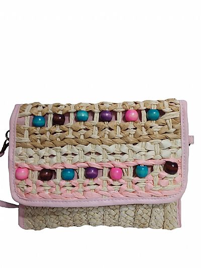 ΨΑΘΙΝΗ ΤΣΑΝΤΑ ΧΙΑΣΤΙ ΡΟΖ ΜΕ ΜΠΑΜΠΟΥ ΛΕΠΤΟΜΕΡΕΙΕΣ