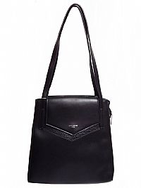 ΓΥΝΑΙΚΕΙΑ ΤΣΑΝΤΑ ΩΜΟΥ DAVID JONES ΜΑΥΡΟ ΧΡΩΜΑ